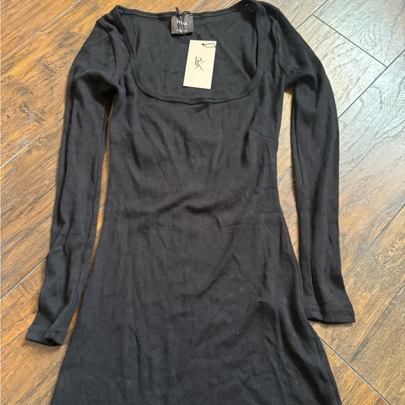 Rare Pujka Greenwhich Black Mini Dress Size XS - Picture 5 of 6